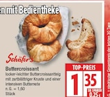 Buttercroissant von Schäfers für 1,35 € bei EDEKA im Angebot Buttercroissant von Schäfers im aktuellen EDEKA Prospekt