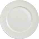 Assiette plate Leaf porcelaine en promo chez Maxi Bazar Assiette plate Leaf porcelaine dans le catalogue Maxi Bazar