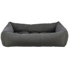 Trixie Bett Caliente, eckig, dunkelgrau 80 x 60 cm bei Zookauf im Damme Prospekt für 44,99 €