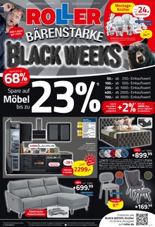 Küche im ROLLER Prospekt "BÄRENSTARKE BLACK WEEKS" mit 18 Seiten (Mannheim)