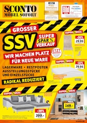 Aktueller Sconto SB Möbel & Einrichtung Prospekt in Offenbach und Umgebung, "GROSSER SSV" mit 6 Seiten, 03.08.2024 - 16.08.2024