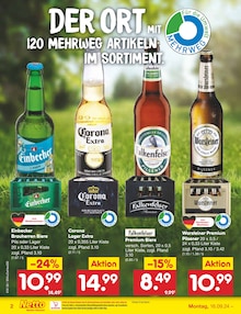 Warsteiner im Netto Marken-Discount Prospekt "Aktuelle Angebote" mit 57 Seiten (Bielefeld)