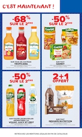 Promos Volvic dans le catalogue "LE MOIS DES SUPPORTERS" de Carrefour Market Volvic en promo dans le catalogue Carrefour Market à la page 35