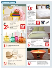Promos Couette dans le catalogue "BEAUTÉ" de Auchan Hypermarché Couette en promo dans le catalogue Auchan Hypermarché à la page 52
