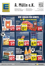 EDEKA Prospekt für Düren mit 24 Seiten EDEKA Prospekt für Düren: "Aktuelle Angebote", 24 Seiten, 22.06.2026 - 27.06.2026