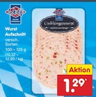 Wurst Aufschnitt im Netto Marken-Discount Prospekt Wurst Aufschnitt von Wolf im aktuellen Netto Marken-Discount Prospekt für 1,29 €