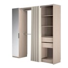 Dressing effet chêne clair "FILEAS” - H. 200 x L. 200 x P. 48 cm - Brico Dépôt à Argenteuil Dressing effet chêne clair "FILEAS” - H. 200 x L. 200 x P. 48 cm en promo chez Brico Dépôt Argenteuil à 199,00 €