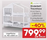 Kinderbett Traumhaus Angebote von JUSKYS bei Netto Marken-Discount Falkensee für 799,99 €