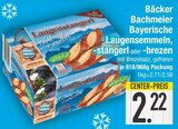 Bayerische Laugensemmeln von Bäcker Bachmeier im aktuellen EDEKA Prospekt für 2,22 €