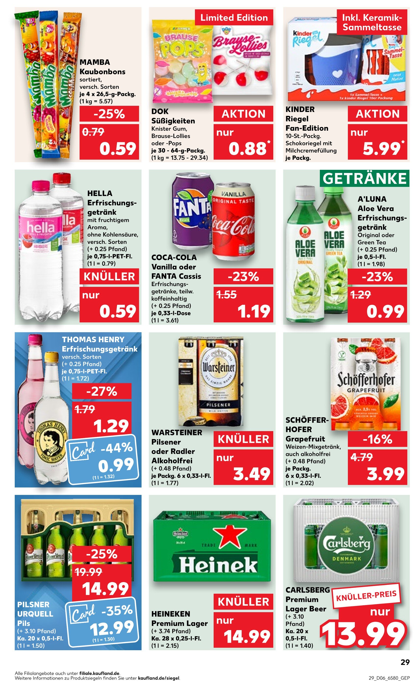 33% billiger Coca-Cola bei Edeka Nordbayern Sachen Thüringen - MyTopDeals