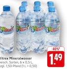 Aktuelle Mineralwasser Angebote bei EDEKA in Mannheim Aktuelles Mineralwasser Angebot bei EDEKA in Mannheim ab 1,49 €