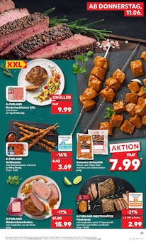 Schmorbraten Angebot im Kaufland Prospekt, gültig von 11.06.2026 bis 17.06.2026 Schmorbraten Angebot im aktuellen Kaufland Prospekt auf Seite 23