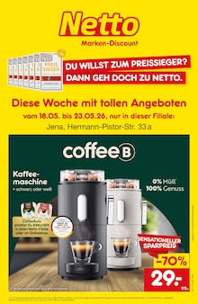 Aktueller Netto Marken-Discount Prospekt (Jena) Netto Marken-Discount Prospekt "Diese Woche mit tollen Angeboten" mit Seiten (Jena)