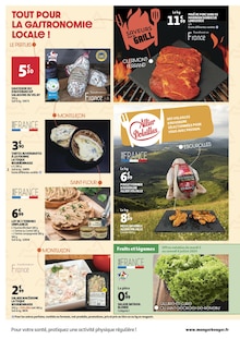 Prospectus Auchan Supermarché de la semaine "Nos producteurs à l'honneur" avec 2 pages, valide du 02/07/2024 au 07/07/2024 pour Bègues et alentours
