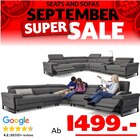 Seats and Sofas Jülich - Floyd Ecksofa Angebot im Prospekt Floyd Ecksofa bei Seats and Sofas im Jülich Prospekt für 1.499,00 €