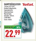 Dampfbügeleisen Virtuo FV1712EO Angebote von Tefal bei Marktkauf Arnsberg für 22,99 €