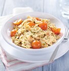 Salade de mini farfalle, thon et tomates à Carrefour Market dans Annecy Salade de mini farfalle, thon et tomates à Carrefour Market dans Annecy