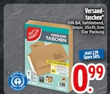 Versandtaschen von Gut & Günstig für 0,99 € bei EDEKA im Angebot Versandtaschen von Gut & Günstig im aktuellen EDEKA Prospekt