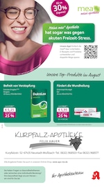 Aktueller mea - meine apotheke Apotheken Prospekt in Bad Dürkheim und Umgebung, "Unsere August-Angebote" mit 4 Seiten, 01.08.2025 - 31.08.2025