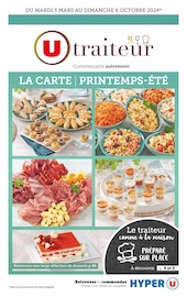 Catalogue Supermarchés Hyper U en cours à La Gaubretière et alentours, "U traiteur", 56 pages, 05/03/2024 - 06/10/2024