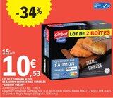 Cordons Bleus de Saumon Sauvage MSC Surgelés - GIMBERT OCEAN dans le catalogue E.Leclerc