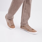 Tennis basses en toile à lacets sable homme à 29,99 € dans le catalogue La Halle
