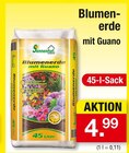 Blumenerde mit Guano Angebote von Sonnenhof bei Zimmermann Halberstadt für 4,99 €