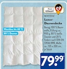 Luxus-Daunendecke im ALDI SÜD Prospekt Luxus-Daunendecke von Novitesse im aktuellen ALDI SÜD Prospekt für 79,99 €