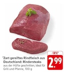 Aktuelle Rindfleisch Angebote bei EDEKA in Pforzheim Aktuelles Rindersteaks Angebot bei EDEKA in Pforzheim ab 2,99 €