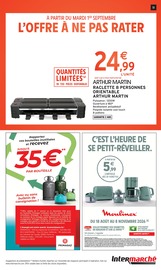 Promos Appareil Raclette dans le catalogue "Intermarché" de Intermarché Hyper Appareil Raclette en promo dans le catalogue Intermarché Hyper à la page 51