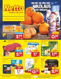 Netto Marken-Discount Prospekt: "Aktuelle Angebote", 55 Seiten, 25.11.2024 - 30.11.2024