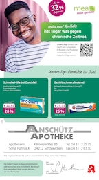 mea - meine apotheke Prospekt für Schönkirchen mit 4 Seiten mea - meine apotheke Prospekt für Schönkirchen: "Unsere Juni-Angebote", 4 Seiten, 01.06.2026 - 30.06.2026