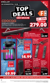 Aktueller Kaufland Prospekt mit Fernseher, "Aktuelle Angebote", Seite 34