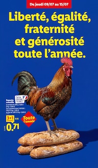 Catalogue Lidl, 09/07/2026 - 15/07/2026, Au coeur de nos régions !, 68 pages Prospectus Lidl en cours, "Au coeur de nos régions !", 68 pages