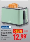 Aktuelle Toaster Angebote bei Lidl in Krefeld Aktuelles Doppelschlitz-Toaster Angebot bei Lidl in Krefeld ab 12,99 €