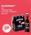 Limo Angebote von Gerolsteiner bei Getränke Hoffmann Gronau für 5,99 €
