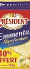 Emmental Pasteurise - PRESIDENT en promo chez Super U Versailles à 3,54 €