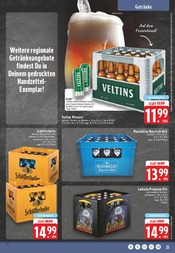 Veltins im E center Prospekt in Krefeld Aktueller E center Prospekt mit Veltins, "Aktuelle Angebote", Seite 21