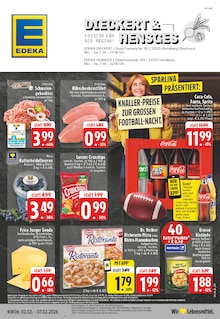 Coca Cola im EDEKA Prospekt "Aktuelle Angebote" mit 26 Seiten (Heinsberg)