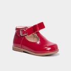 Babies vernies avec noeuds bordeaux bébé fille - La Halle Babies vernies avec noeuds bordeaux bébé fille à 25,99 € dans le catalogue La Halle