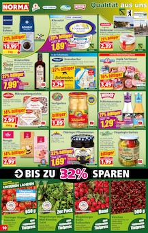 Rindfleisch im aktuellen Norma Prospekt (Jena) Rindfleisch im Norma Prospekt "Mehr fürs Geld" mit 18 Seiten (Jena)