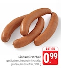 EDEKA - Rindswürstchen Angebot im Prospekt Rindswürstchen bei EDEKA im Prospekt "" für 0,99 €