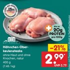 Hähnchen-Oberkeulensteaks im Angebot bei Netto Marken-Discount in Bremerhaven Hähnchen-Oberkeulensteaks Angebote von Gut Ponholz bei Netto Marken-Discount Bremerhaven für 2,99 €