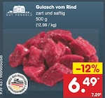 Gulasch vom Rind im Angebot bei Netto Marken-Discount in Rodgau Gulasch vom Rind Angebote von Gut Ponholz bei Netto Marken-Discount Rodgau für 6,49 €