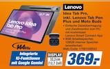 expert Rheinfelden - Idea Tab Pro, inkl. Lenovo Tab Pen Plus und Moto Buds Angebot im Prospekt Idea Tab Pro, inkl. Lenovo Tab Pen Plus und Moto Buds bei expert im Rheinfelden Prospekt für 369,00 €