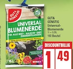 Universal Blumenerde von GUT&GÜNSTIG im aktuellen EDEKA Prospekt