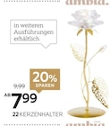 Kerzenhalter von Ambia Home im aktuellen XXXLutz Möbelhäuser Prospekt für 7,99 €