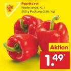 Paprika rot im Angebot bei Netto Marken-Discount in Würzburg Paprika rot Angebote von Markttag bei Netto Marken-Discount Würzburg für 1,49 €
