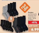 Socken von nur die für 6,99 € bei Kaufland im Angebot Socken von nur die im aktuellen Kaufland Prospekt