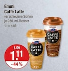 Caffé Latte im V-Markt Prospekt Caffé Latte von Emmi im aktuellen V-Markt Prospekt für 1,11 €